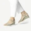 Marco Tozzi By Guido Maria Kretschmer - Sandales Compensées - Moss -Femmes Chaussures Boutique 05ebb2981cce4ce39087bb205fa94a2c