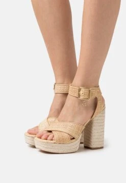 Coach Nelly - Sandales À Plateforme - Natural