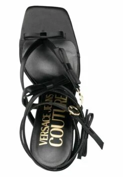 Versace Jeans Couture Con Fiocco - Tongs - Nero -Femmes Chaussures Boutique 106c5836004145a284ccc34517e4dd15