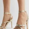 New Look Snake Strappy Stiletto - Sandales À Talons Hauts - Gold -Femmes Chaussures Boutique 1c099000191b4558931e72abf1334dbf