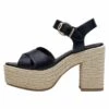 Tamaris Sandales À Talons Hauts - Black Matt -Femmes Chaussures Boutique 36d4f8491d4b4d7ca0ca04b4a779ab8e