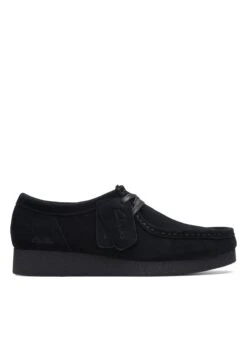Clarks Wallabeeevosh - D - Chaussures À Lacets - Black Sde -Femmes Chaussures Boutique 3af65193bba7440683ea81a7c222ac77