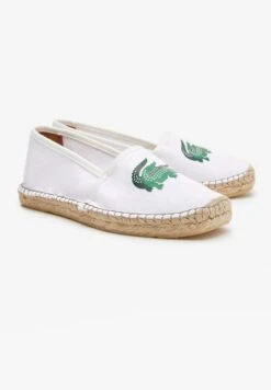 Lacoste Espadrilles - Blanc Vert -Femmes Chaussures Boutique 4748be1a197e470890841c248b96bc5c