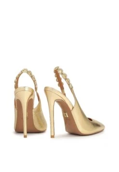 Kazar Abril - Escarpins À Talons Hauts - Gold -Femmes Chaussures Boutique 4766872153e54ec3be2deed1ad48f962