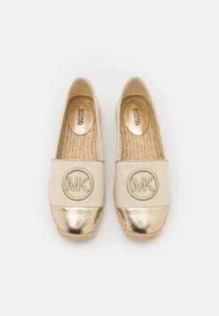 MICHAEL Michael Kors Kendrick Toe Cap - Espadrilles - Gold-Coloured -Femmes Chaussures Boutique 5685e95d526e4445ae8f71586365c74f