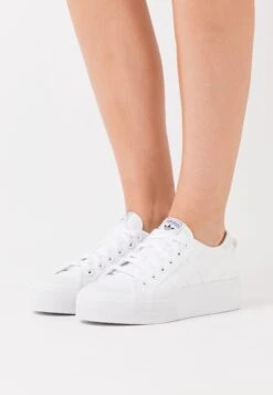 Adidas Originals Nizza Platform - Baskets Basses - Footwear White -Femmes Chaussures Boutique 5a6911143d884e938f632656a67070d1