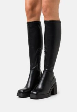 Call It Spring Vegan Britnay - Bottes À Plateau - Black