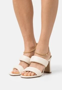 Sandales À Talons Hauts - Natural