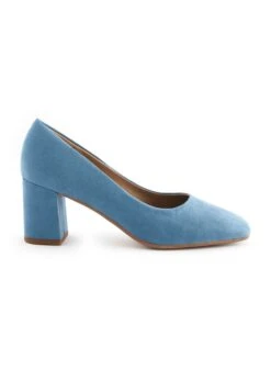 Next Forever Comfort Square Toe Court Regular Wide Fit - Escarpins - Blue