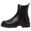 Tamaris Bottines À Plateau - Blk Leath Uni -Femmes Chaussures Boutique 78ed2b058f2841a9a23be67c7568d655