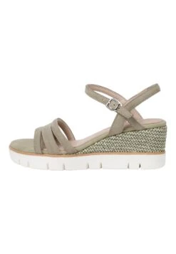 Marco Tozzi By Guido Maria Kretschmer - Sandales Compensées - Moss -Femmes Chaussures Boutique 7de53f634e80420c97f57148b1ff36da