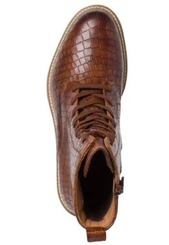 Tamaris Bottines À Plateau - Cognac Croco -Femmes Chaussures Boutique 834eb2769e5a47f1af25c64338b73f21