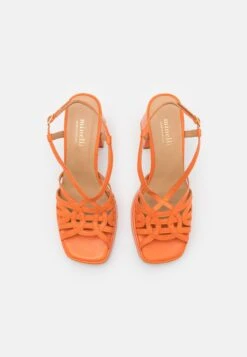 Minelli Maraza - Sandales À Talons Hauts - Orange -Femmes Chaussures Boutique 8498eb3704e241569ab77e121d6fb1d3