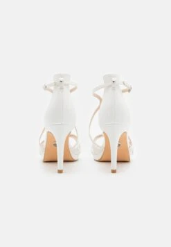 Buffalo Serena Bow Vegan - Sandales À Talons Hauts - White -Femmes Chaussures Boutique 8ce47fdaceaf4c37959a6d91b54605f4