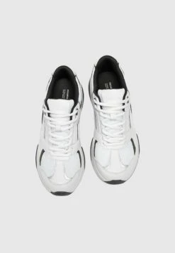 PULL & BEAR Running - Baskets Basses - White -Femmes Chaussures Boutique 90d66d9ed6a74ac6a5d474e970806946