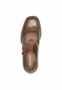 Tamaris Escarpins - Camel Patent -Femmes Chaussures Boutique 95de48a043674f6c8bcc8dca0207e14c