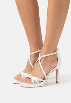 Buffalo Serena Bow Vegan - Sandales À Talons Hauts - White