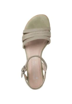 Marco Tozzi By Guido Maria Kretschmer - Sandales Compensées - Moss -Femmes Chaussures Boutique 9d43338bd11f4652b02111217727cb33