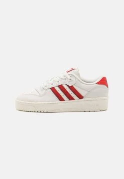 Adidas Originals Rivalry Unisex - Baskets Basses - Cloud White/Red/Shadow Red