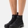 Palladium Vegan Pallabase - Boots À Talons - Black 2 Palladium Vegan Pallabase - Boots À Talons - Black -Femmes Chaussures Boutique baa45256a2a24e34801139f50fb6b158