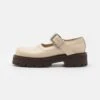 MM6 Maison Margiela Side Court Shoe - Mocassins - Pebble