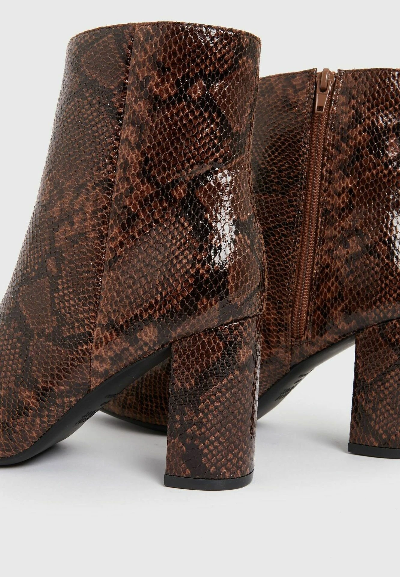 New Look Snake Pointed - Boots À Talons - Brown Pattern 6 New Look Snake Pointed - Boots À Talons - Brown Pattern – Image 4