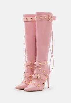 Steve Madden Finkle - Bottes À Talons Hauts - Pink -Femmes Chaussures Boutique dc3d87056d2f44b9af17d916e82a4a03