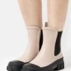 ONLY Shoes Onlwellie - Bottes En Caoutchouc - Beige