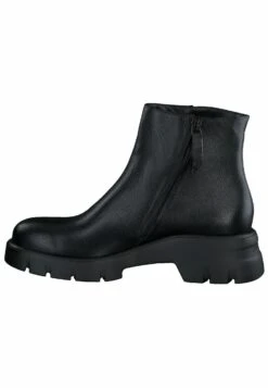 Paul Green Bottines À Plateau - Major Calf Black